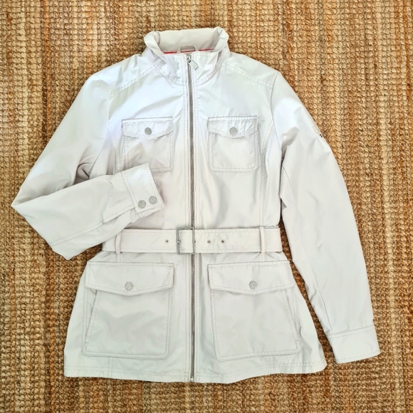 Tommy Hilfiger trench coat light beige size M - Picture 1 of 9